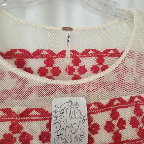 Free People Embroidered Dress NWT - Picture 5 of 5